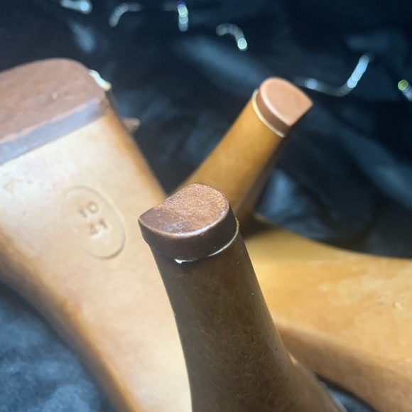 BROWN CLOGS, SIZE 41 EUR / 10 USA ZOCCOLI~ MY CLOGS~ MADE IN ITALY - Picture 4 of 6